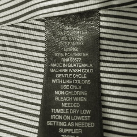 Worthington Black Open Front Blazer 2X - Picture 7 of 8